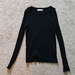 Black long sleeve shirt